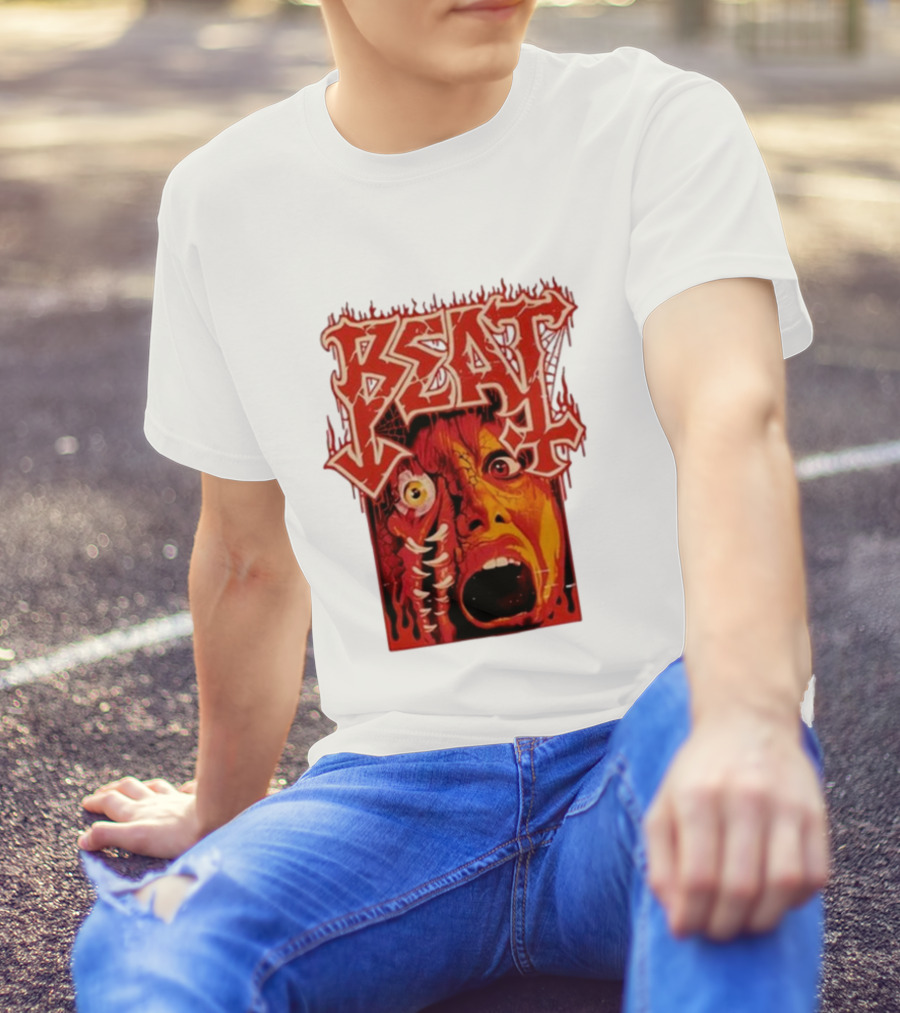 Reynlord Beat Mutation Horror Face T-Shirt