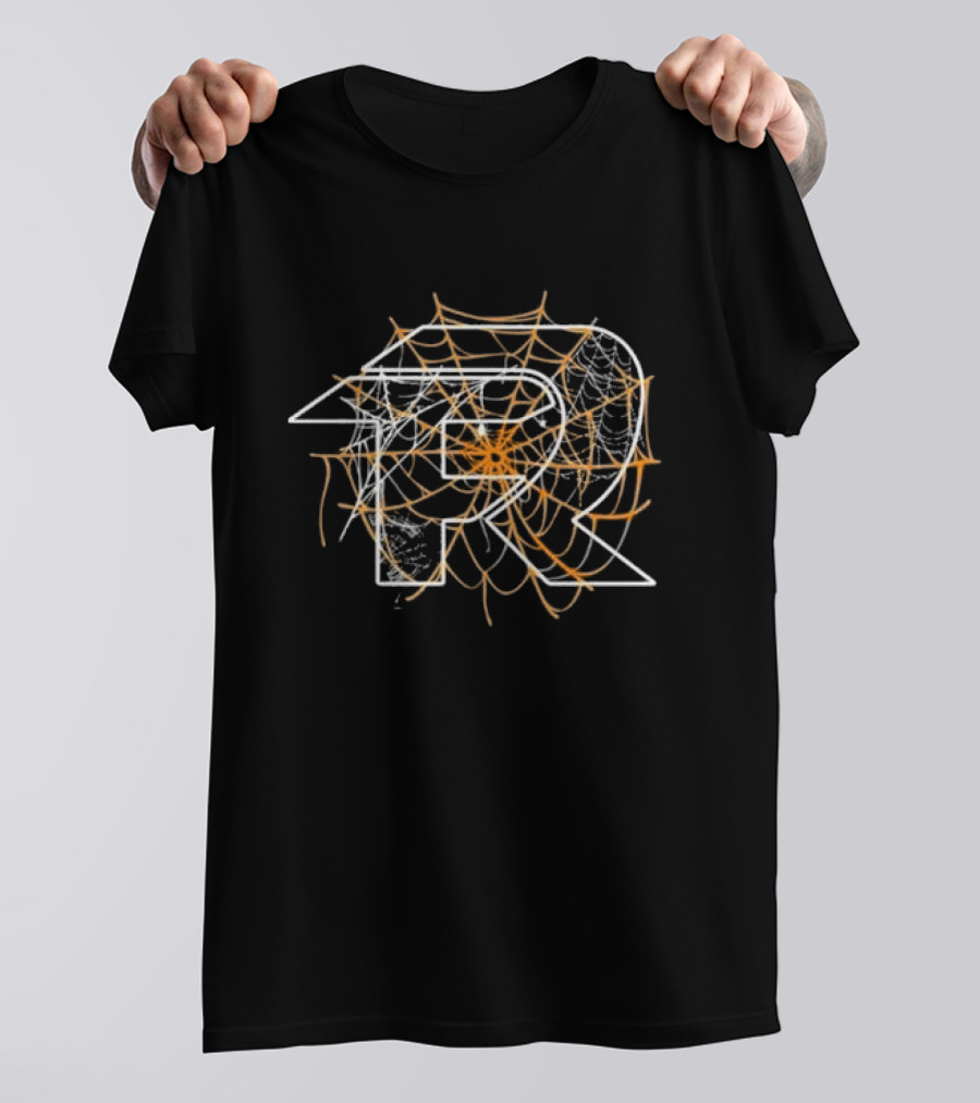 Fuerza Regida Spider Web Initials T-Shirt