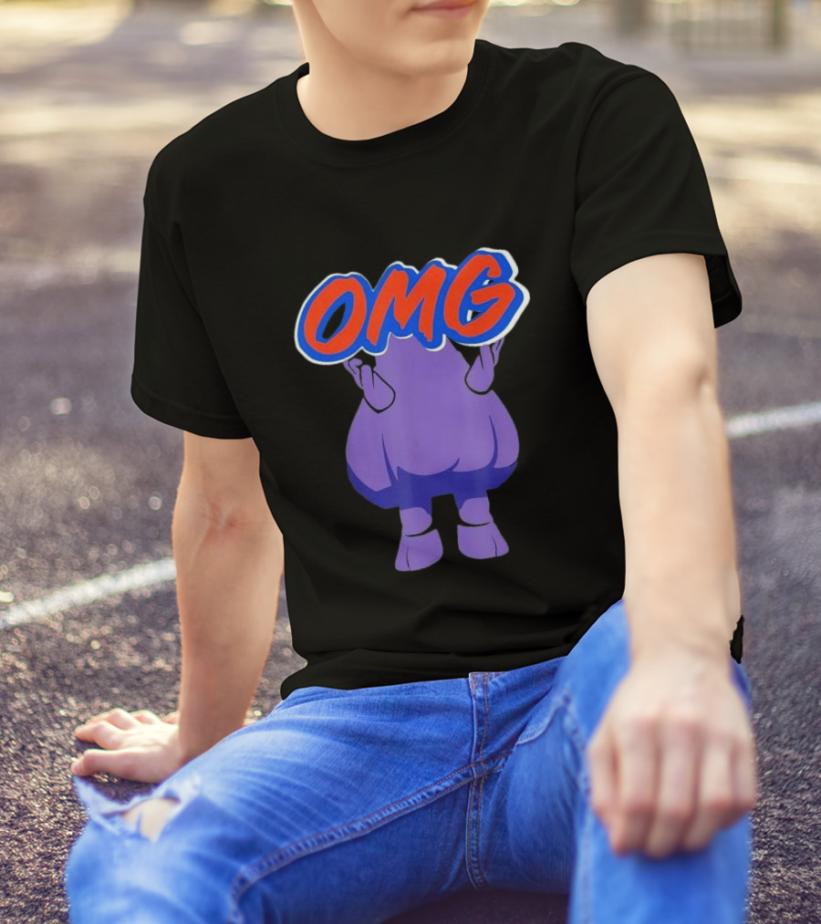 Grimace OMG New York Yankees Colors T-Shirt