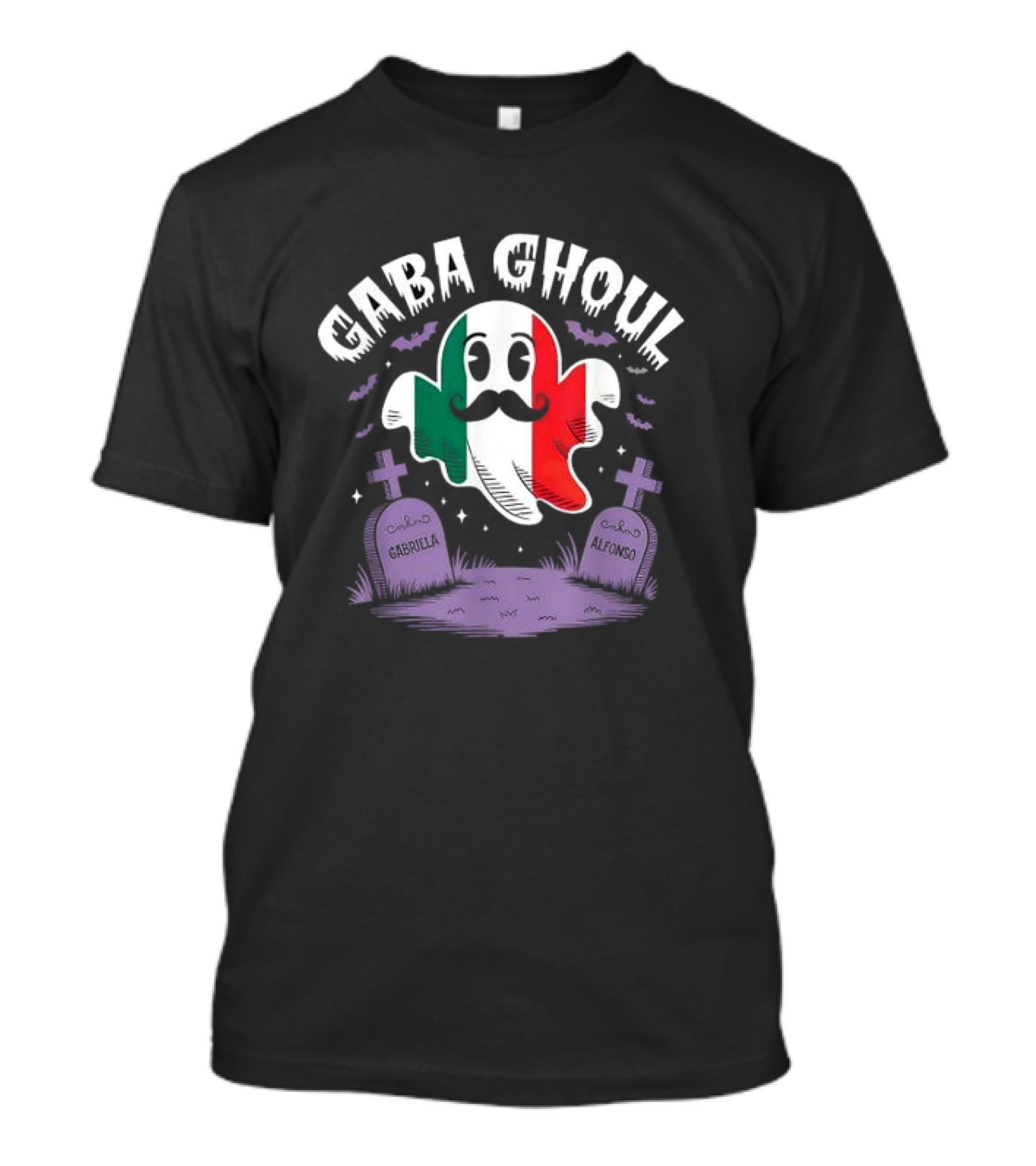 Gaba Ghoul Ghost Italian Graveyard Gabriela Alfonso Halloween Gabagool T-Shirt