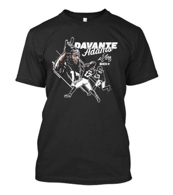 Davante Adams NFLPA 17 New York Football T-Shirt