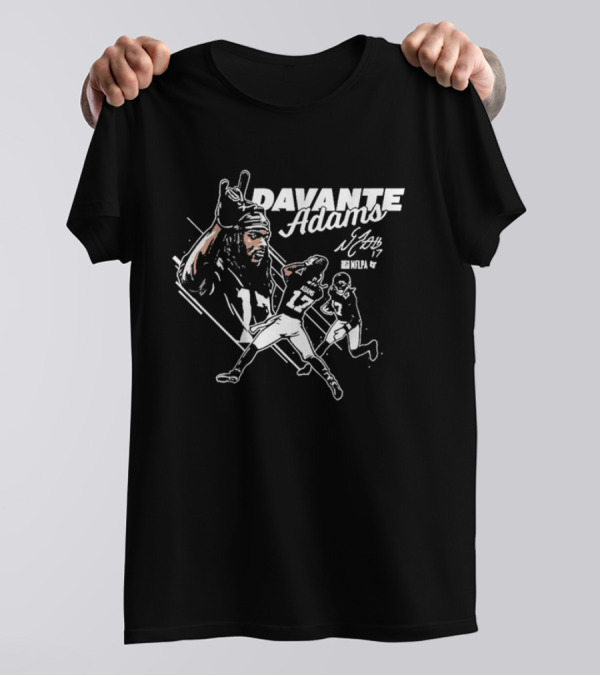 Davante Adams NFLPA 17 New York Football T-Shirt