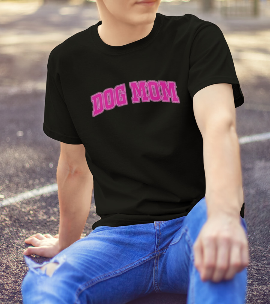 Meghan Trainor Inspired Pink Dog Mom T-Shirt