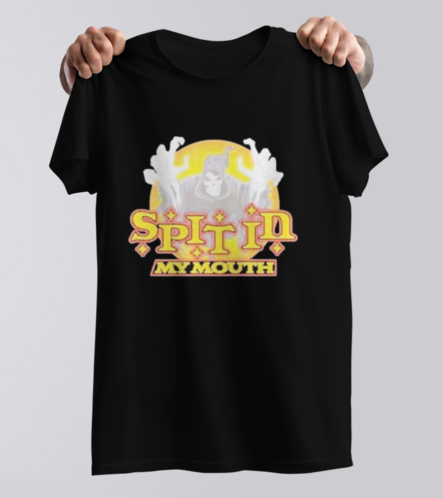SPIT IN MY MOUTH Villain T-Shirt