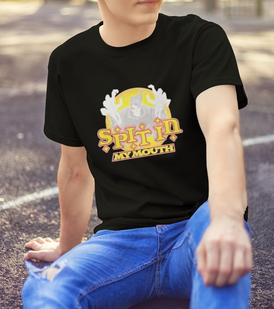 SPIT IN MY MOUTH Villain T-Shirt