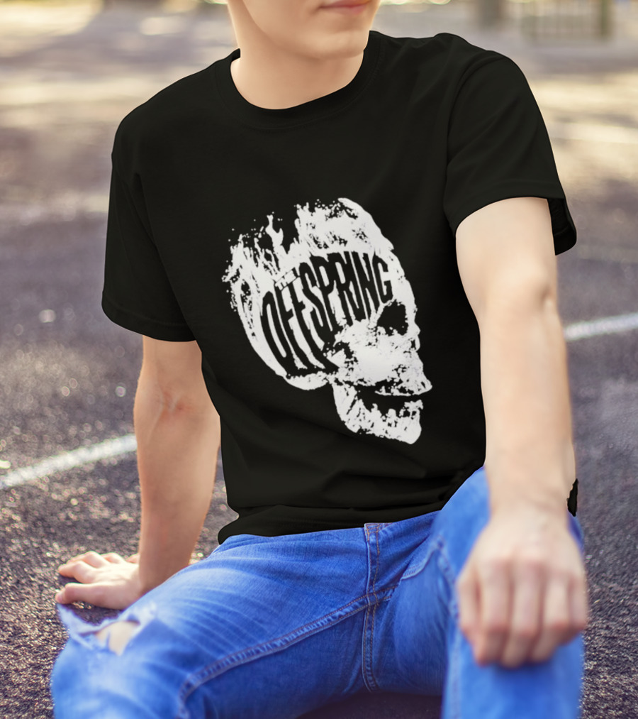 Offspring Flaming Skull T-Shirt