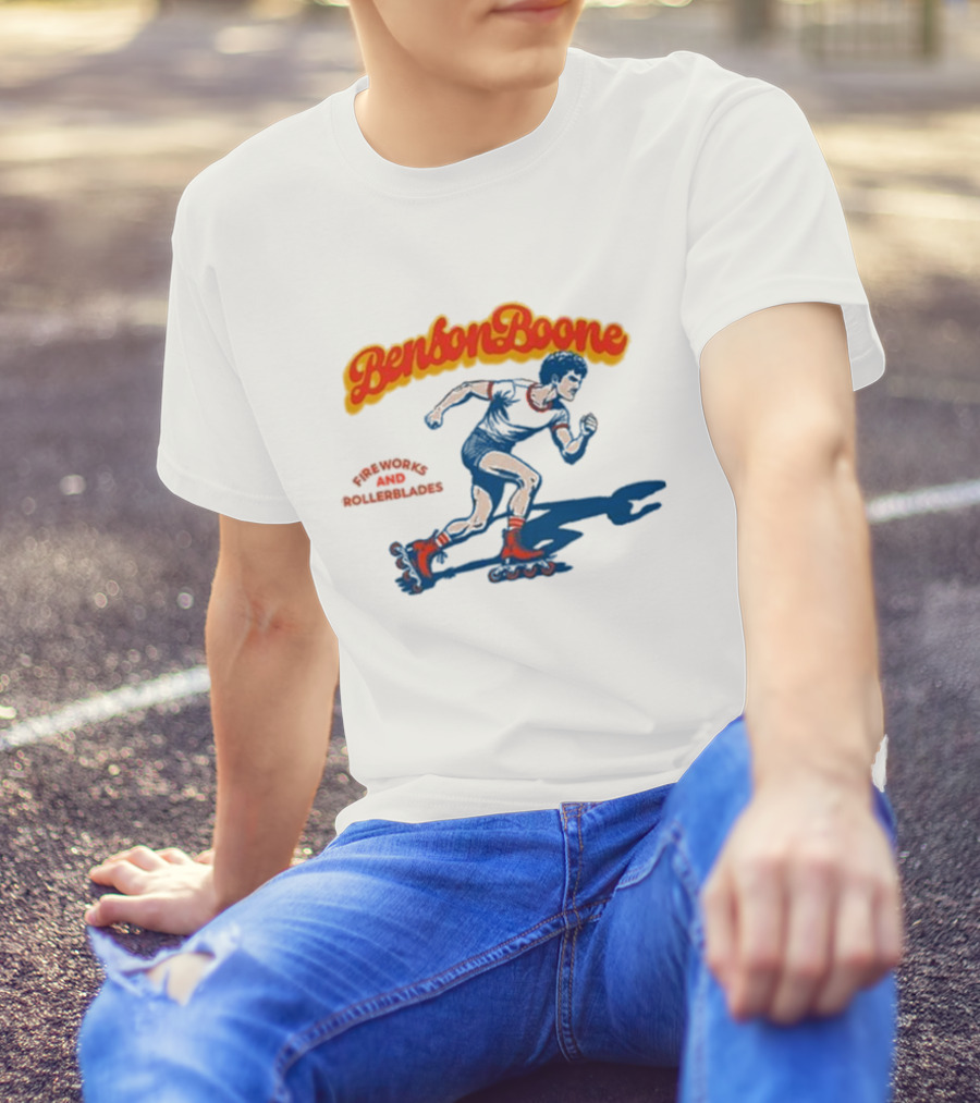 Benson Boone Fireworks And Rollerblades Benny T-Shirt