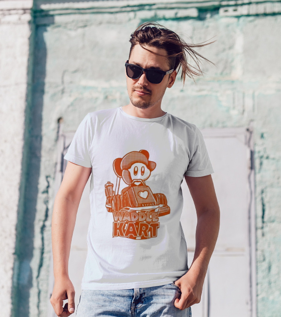 DevDogg Waddle Kart Dee Heart Racing Adventure T-Shirt
