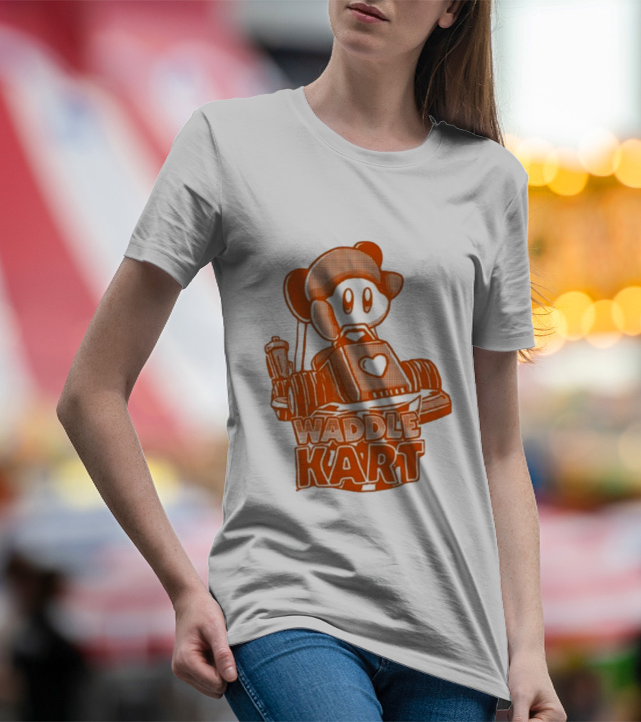 DevDogg Waddle Kart Dee Heart Racing Adventure T-Shirt