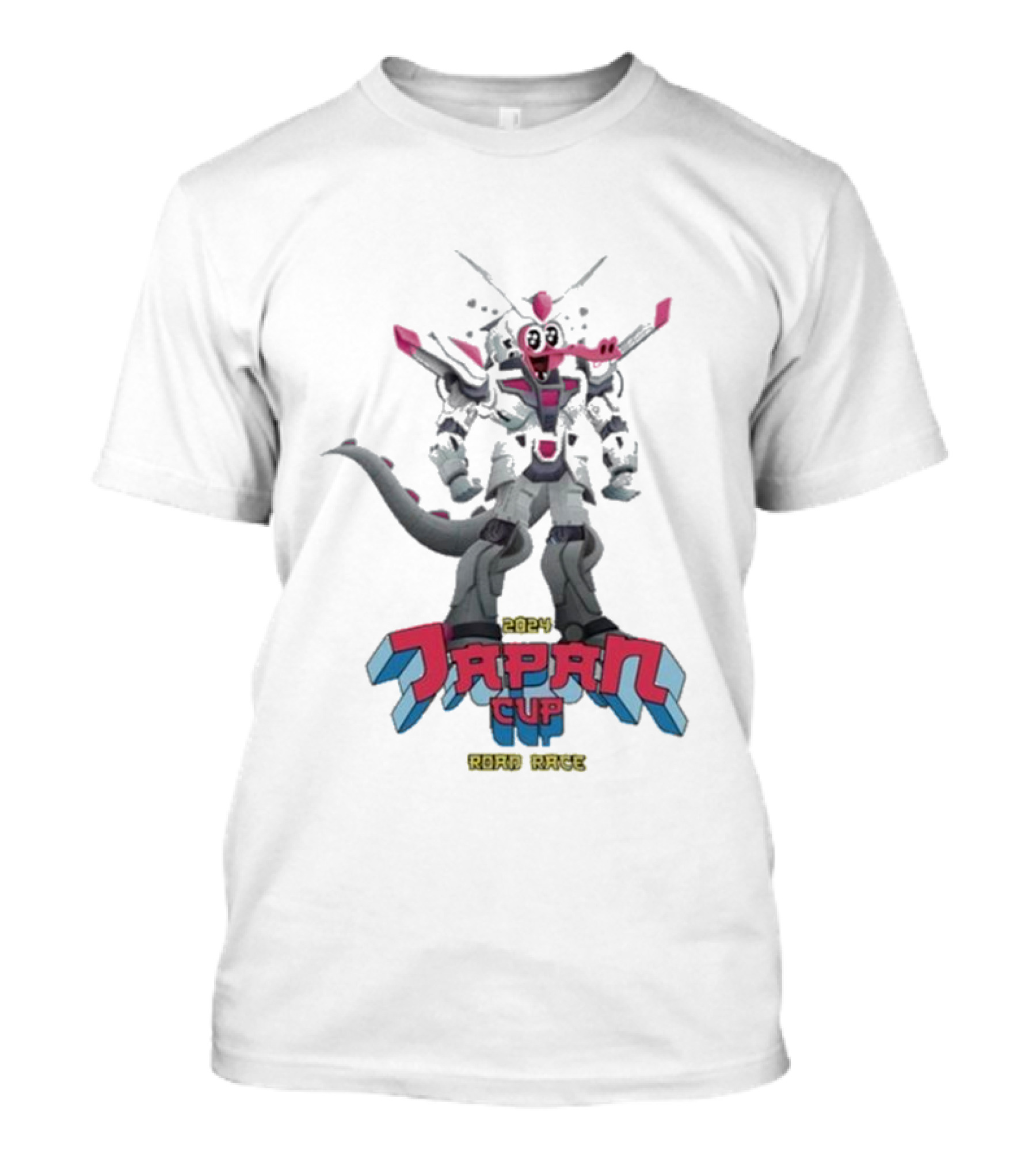EF Education-EasyPost 2024 Japan Cup Road Race Robot T-Shirt