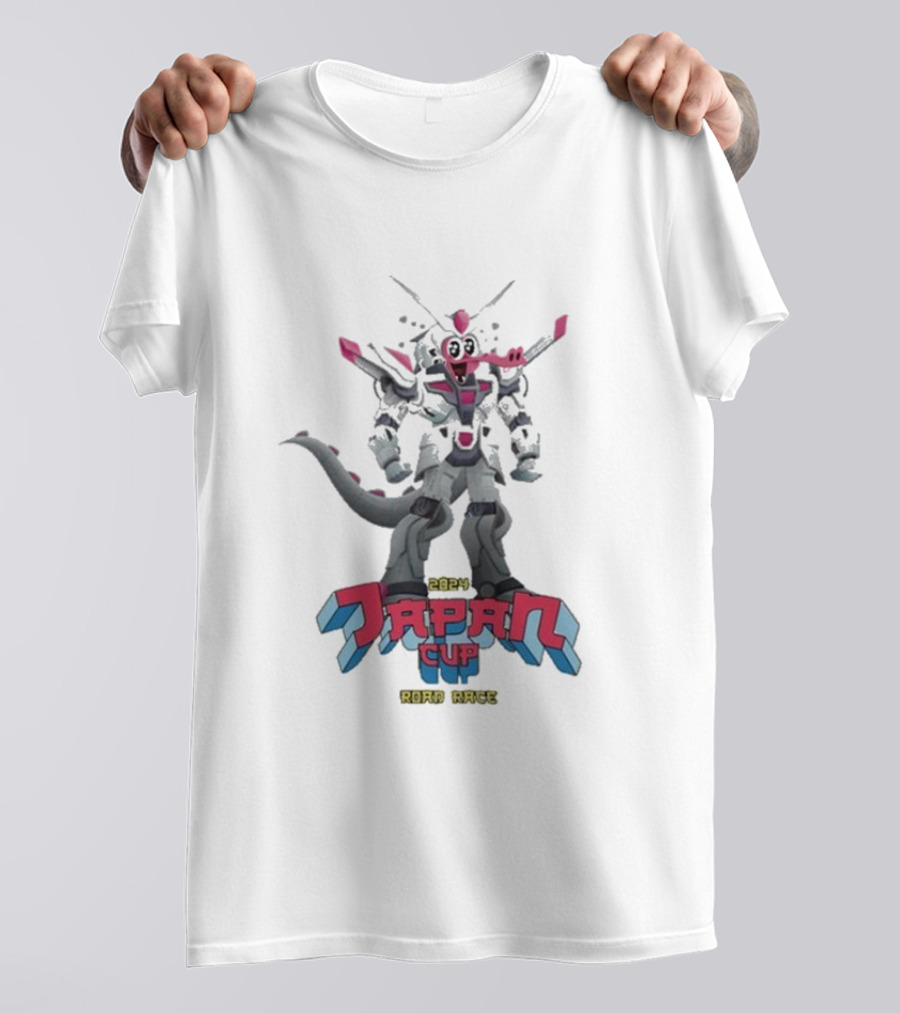EF Education-EasyPost 2024 Japan Cup Road Race Robot T-Shirt