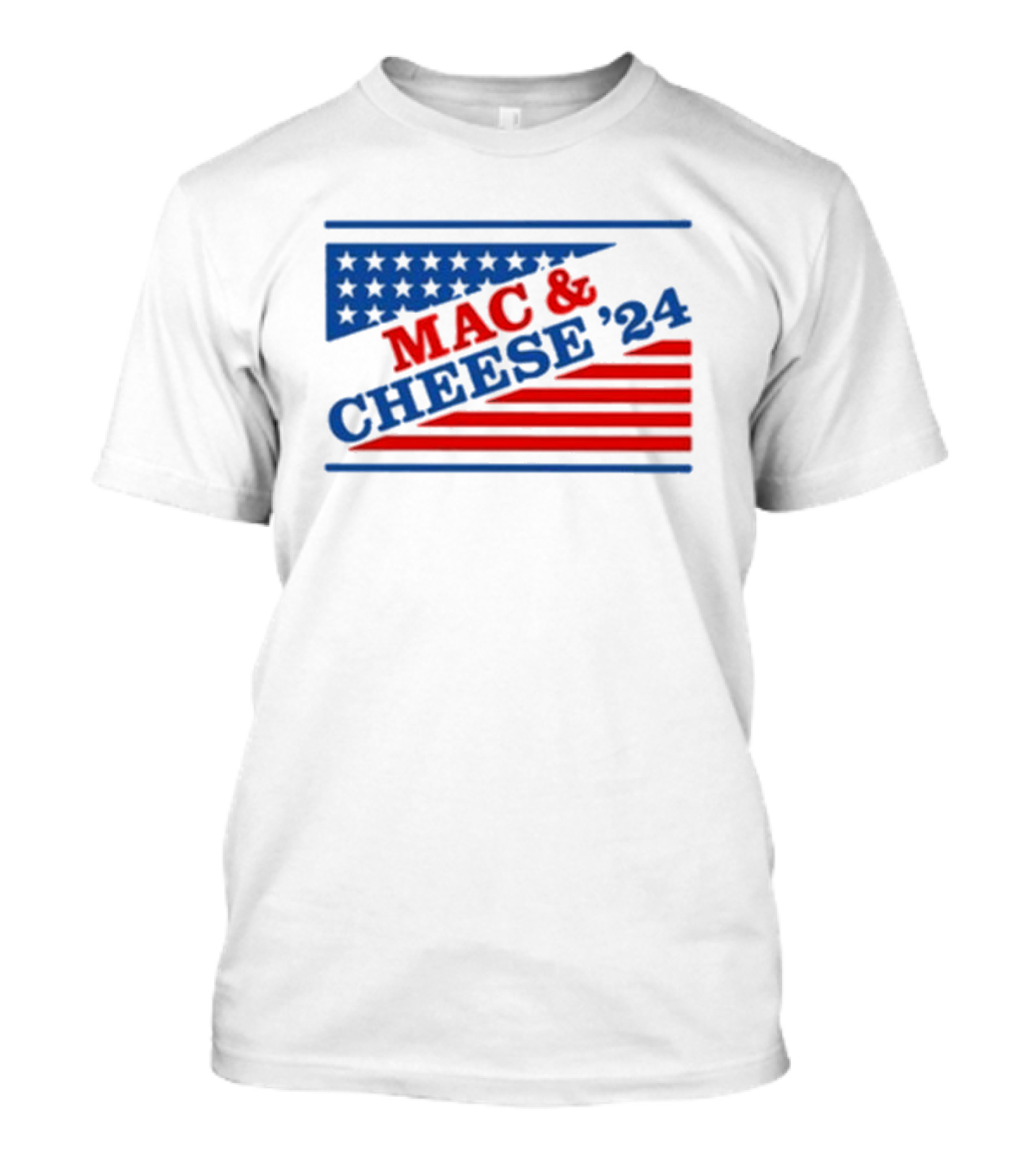 Shithead Steve Store Mac And Cheese ’24 Stars And Stripes Election T-Shirt