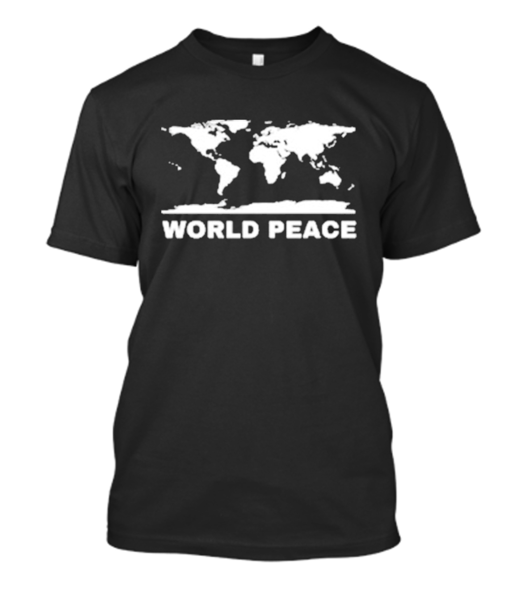 World Peace Map Elon Musk T-Shirt