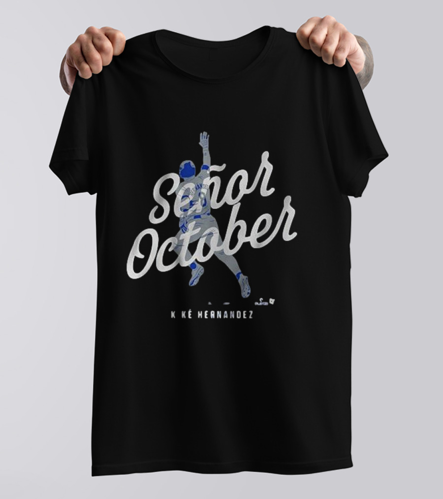 Kike Hernandez Señor October Baseball Player T-Shirt