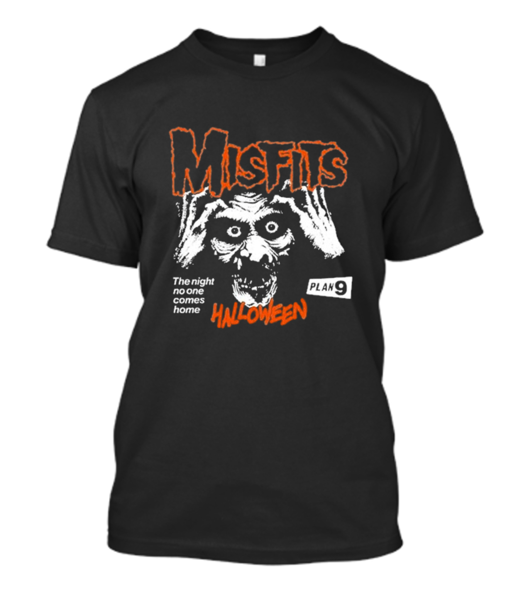Misfits Halloween Plan 9 The Night No One Comes Home T-Shirt