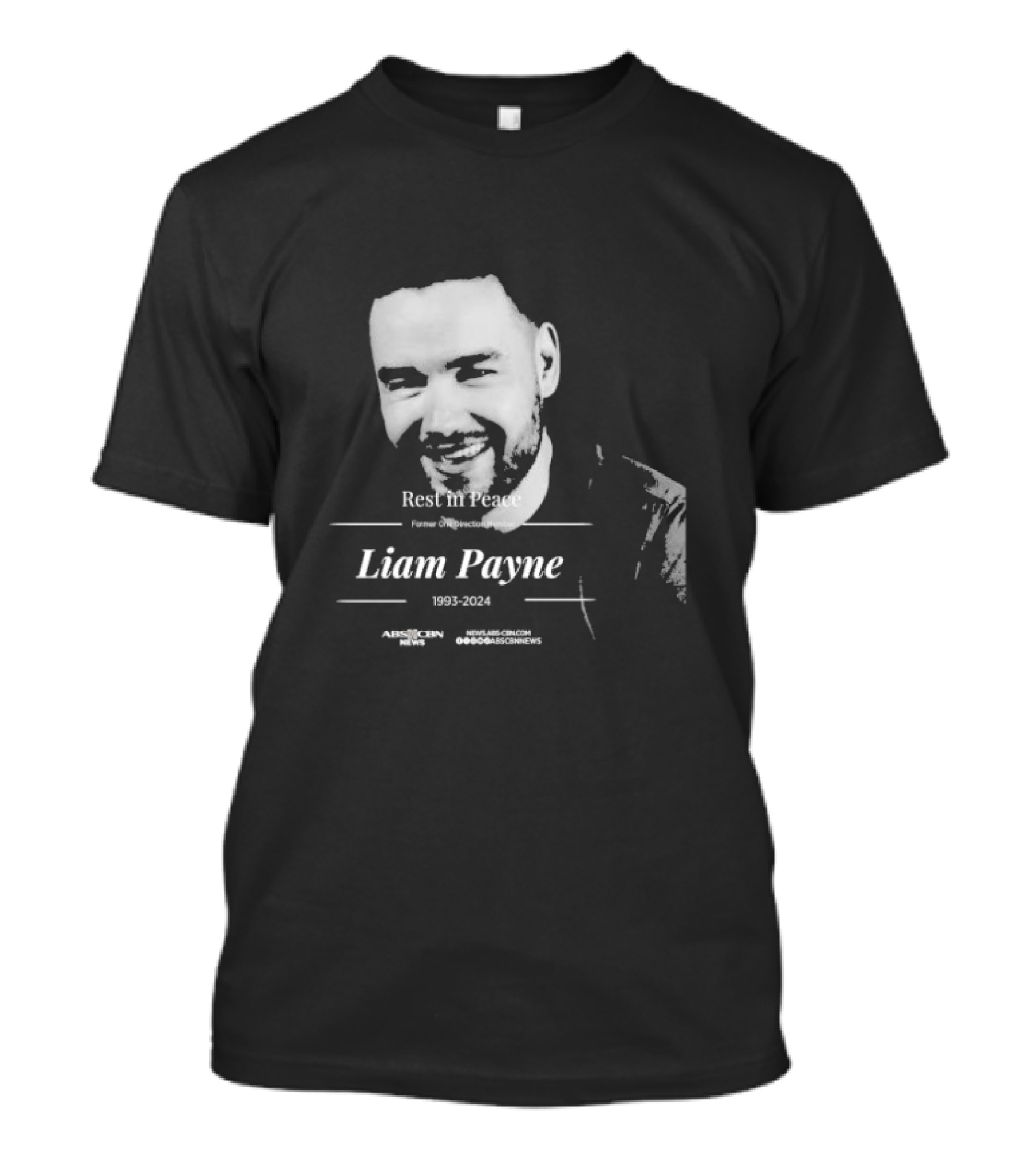 Rest In Peace Liam Payne 1993-2024 Former One Direction Member Airdisc News T-Shirt