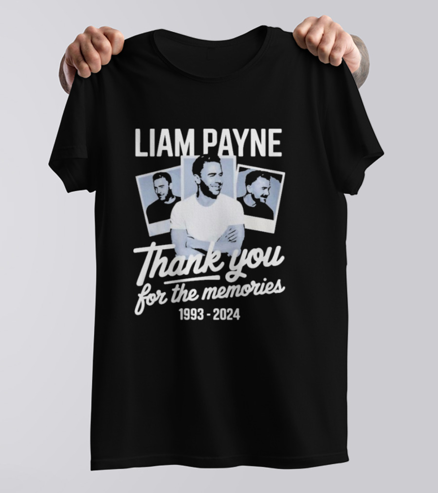 Liam Payne Thank You For The Memories 1993-2024 One Direction T-Shirt