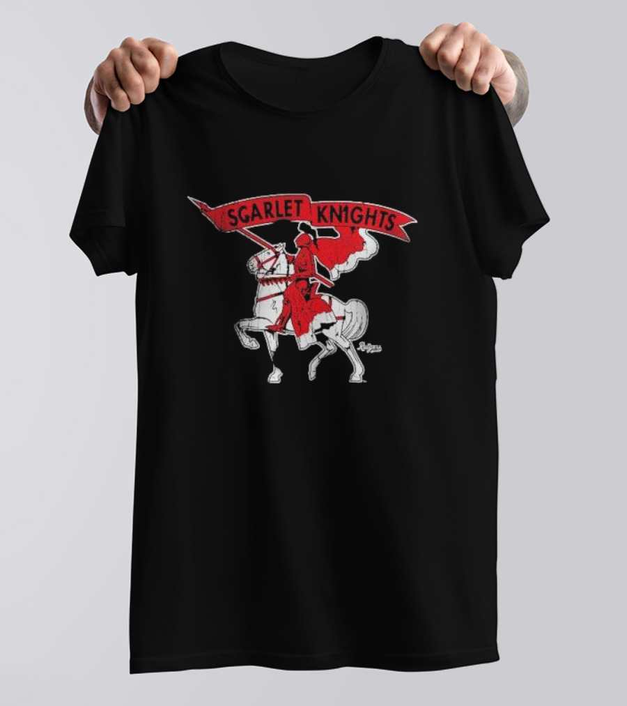 Rutgers Vintage Scarlet Knights 2024 Rider T-Shirt