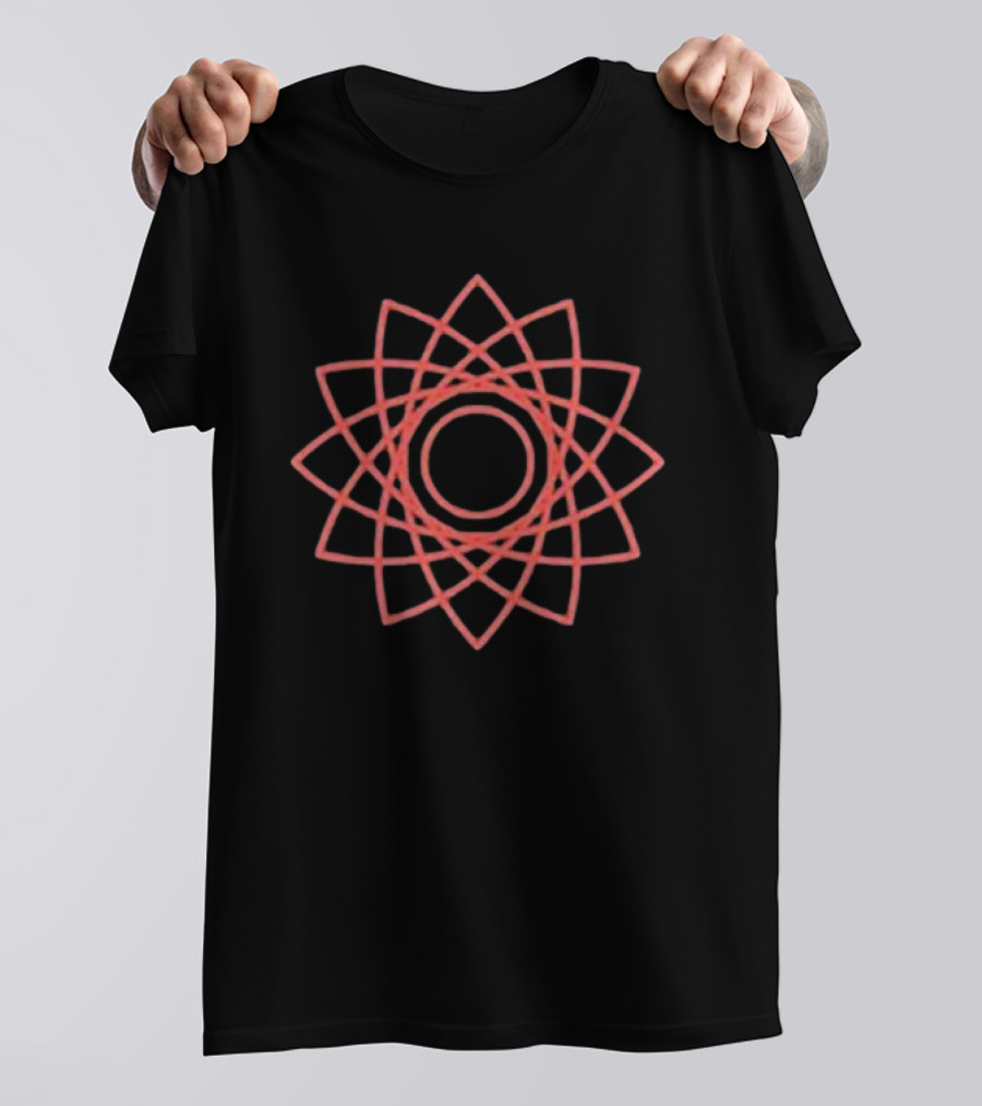 Silverstein Skin And Bones Geometric Flower T-Shirt