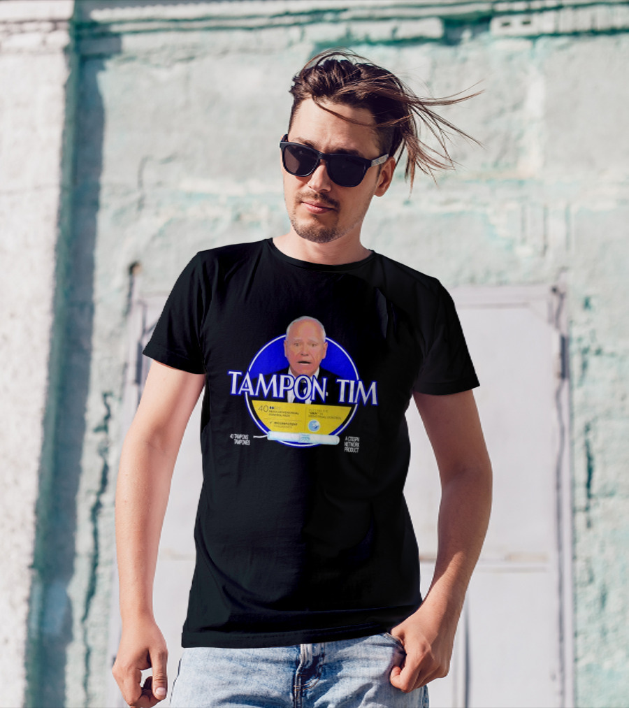 Tampon Tim 40 Tampons Tampones Menstrual Control A Ctespn Network Product T-Shirt