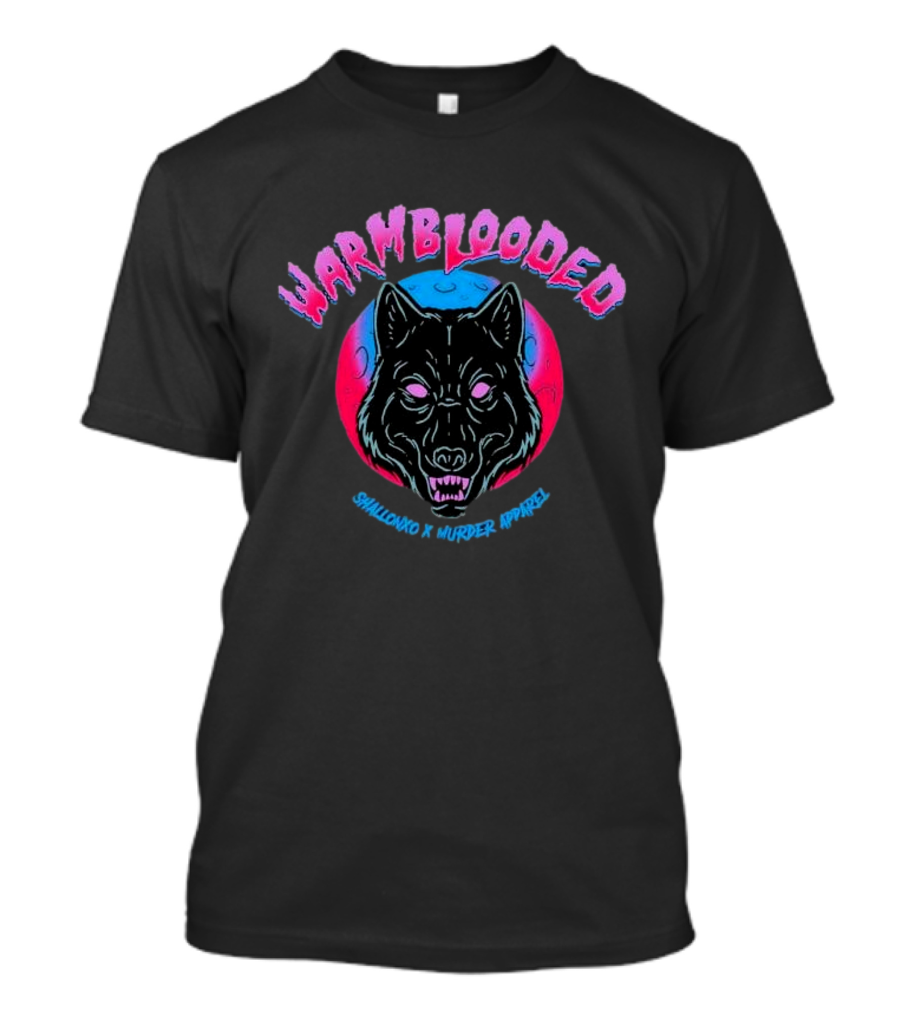 Warm Blooded Shallonxo X Murder Apparel Wolf T-Shirt