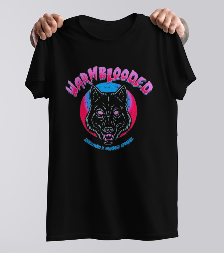 Warm Blooded Shallonxo X Murder Apparel Wolf T-Shirt