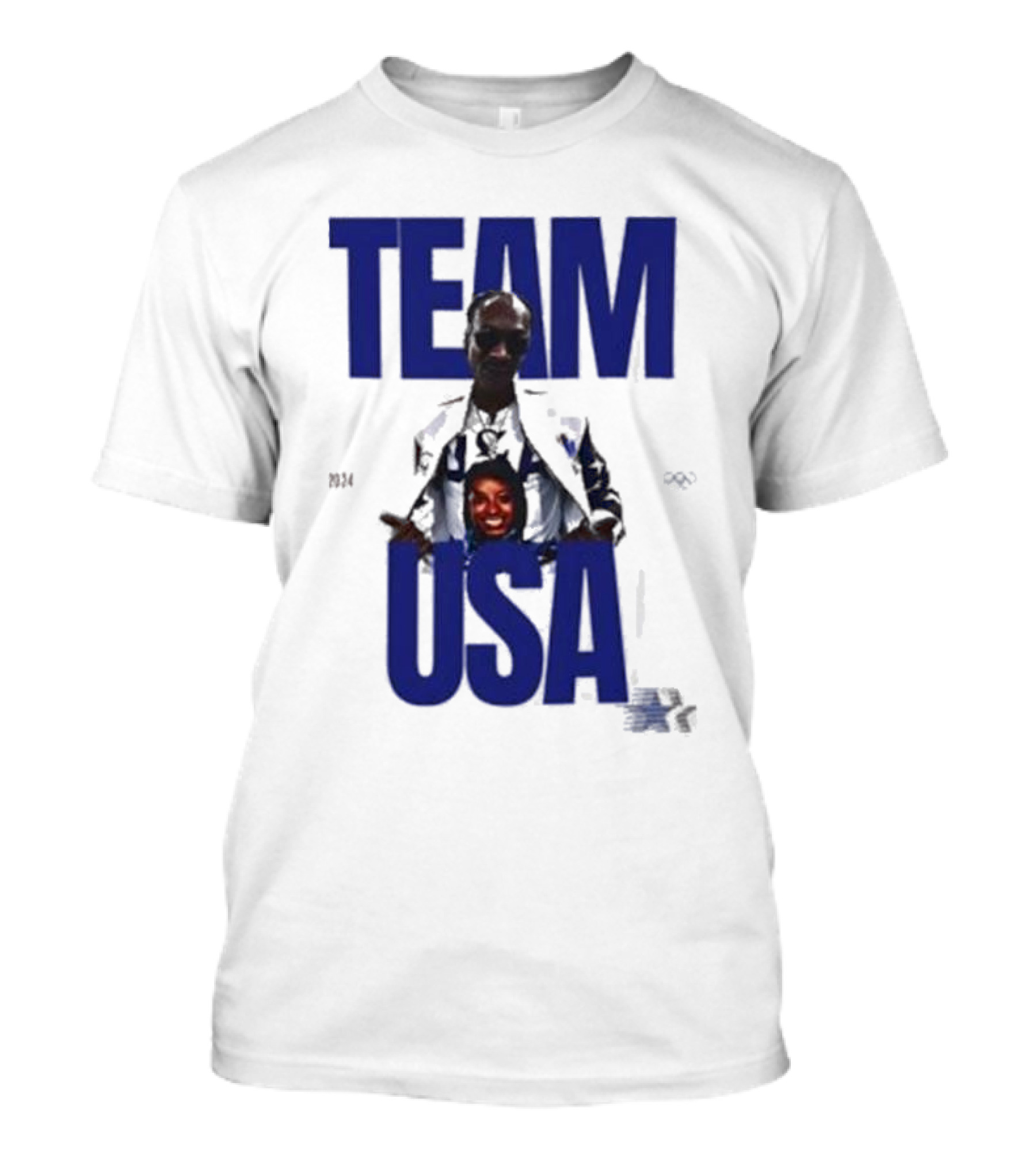 Dogg Simone Biles 2024 Team USA Paris Olympics National Team T-Shirt