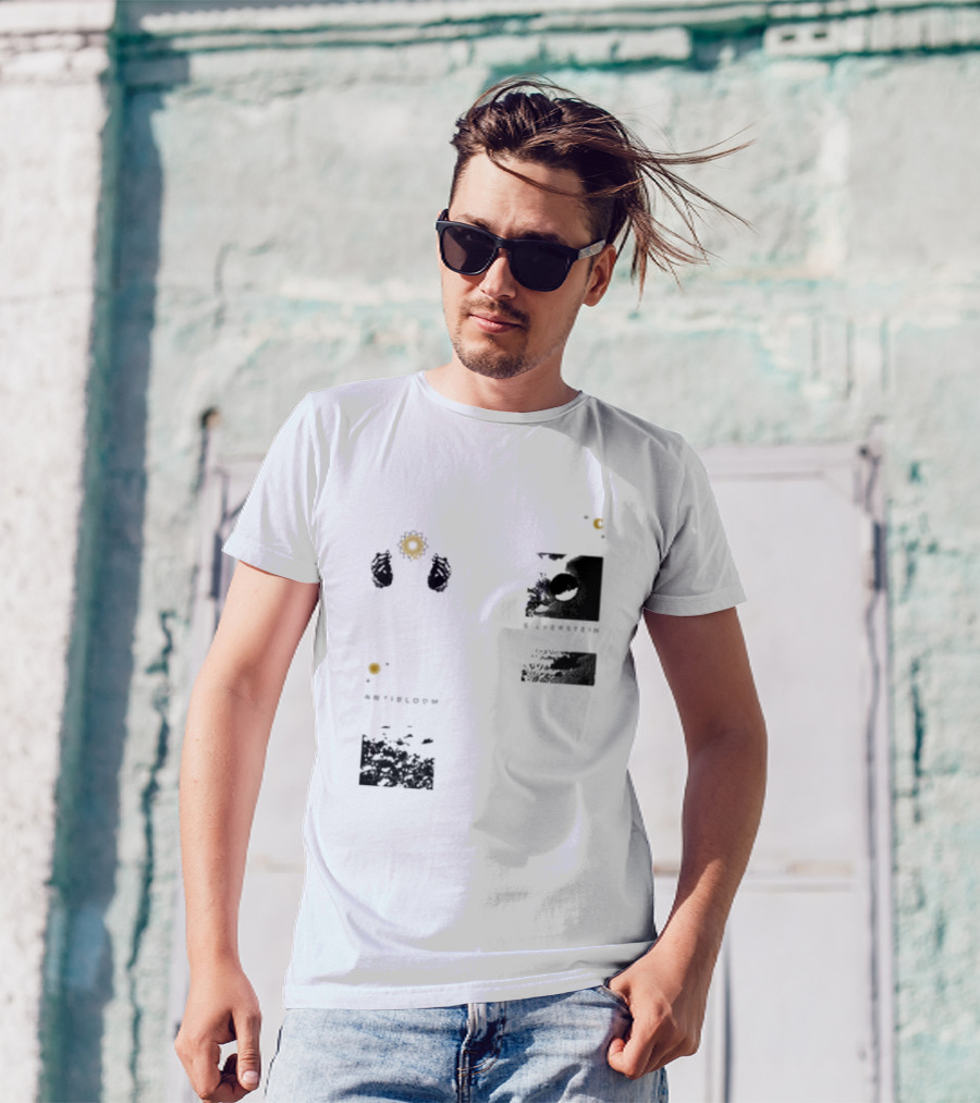 Silverstein Ghost Hands Moon Bloom T-Shirt