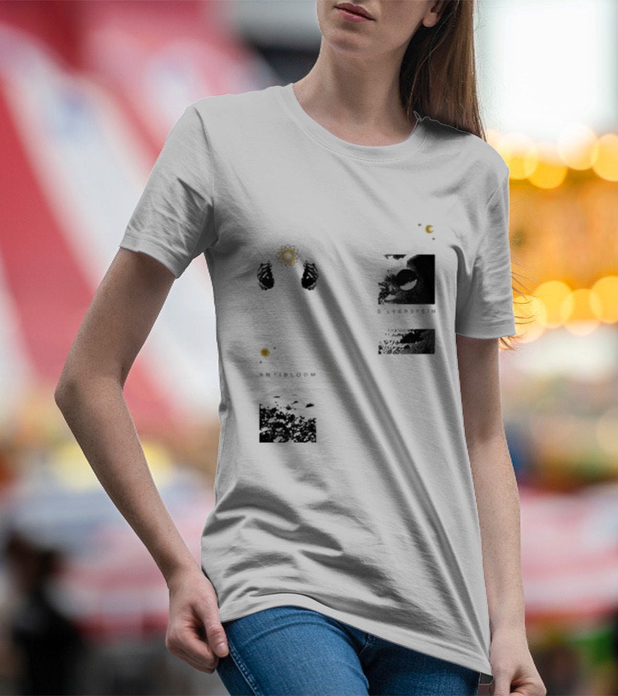 Silverstein Ghost Hands Moon Bloom T-Shirt