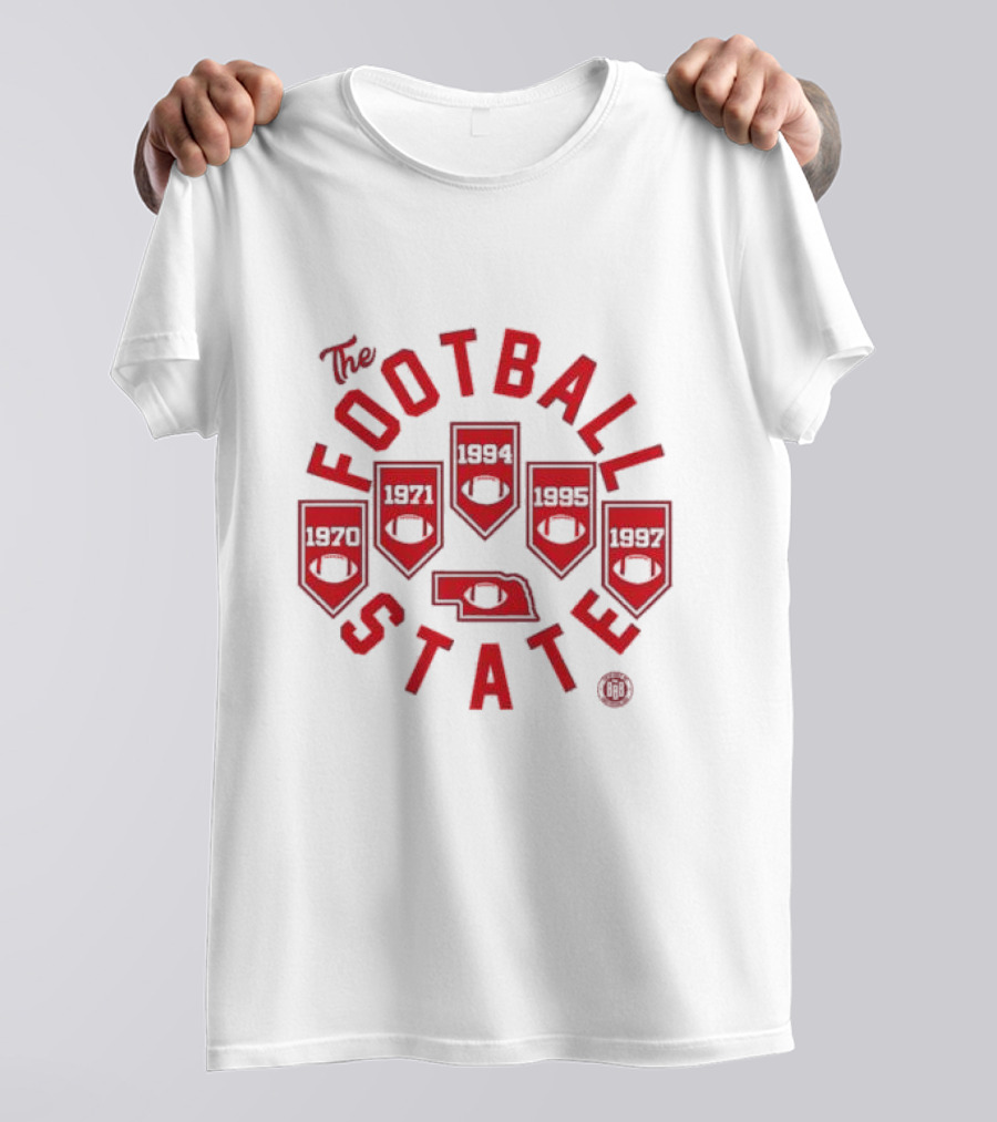 The Football State Championship Banners 1970 1971 1994 1995 1997 T-Shirt