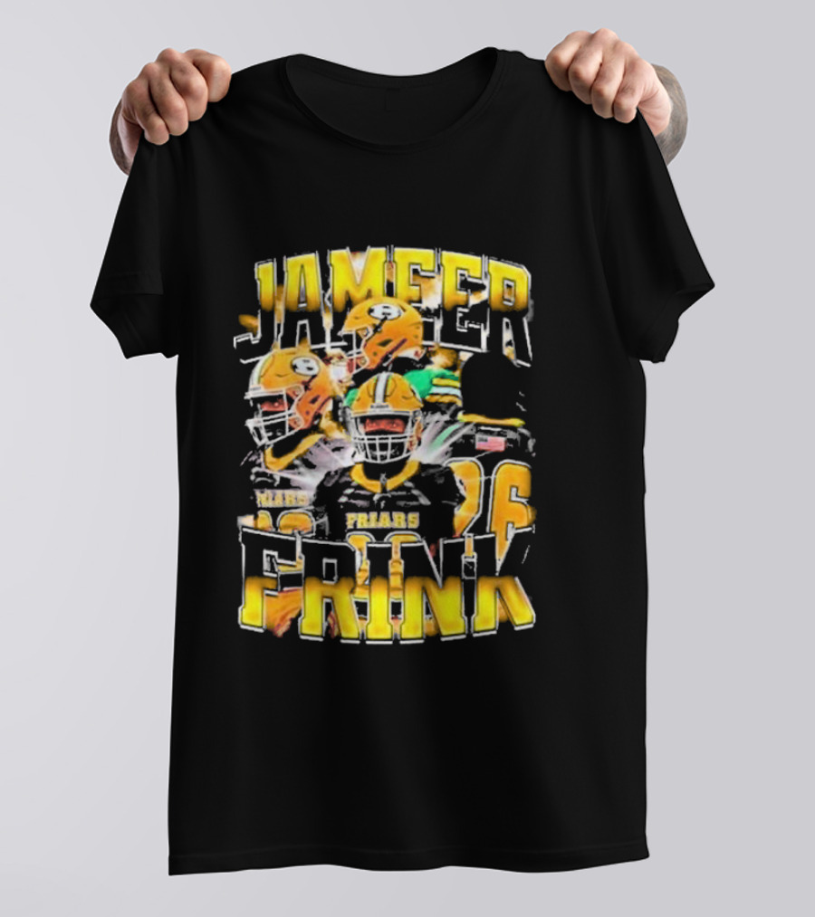 Jameer Frink Friars Hometown Hero Merchandise Heavy Cotton T-Shirt