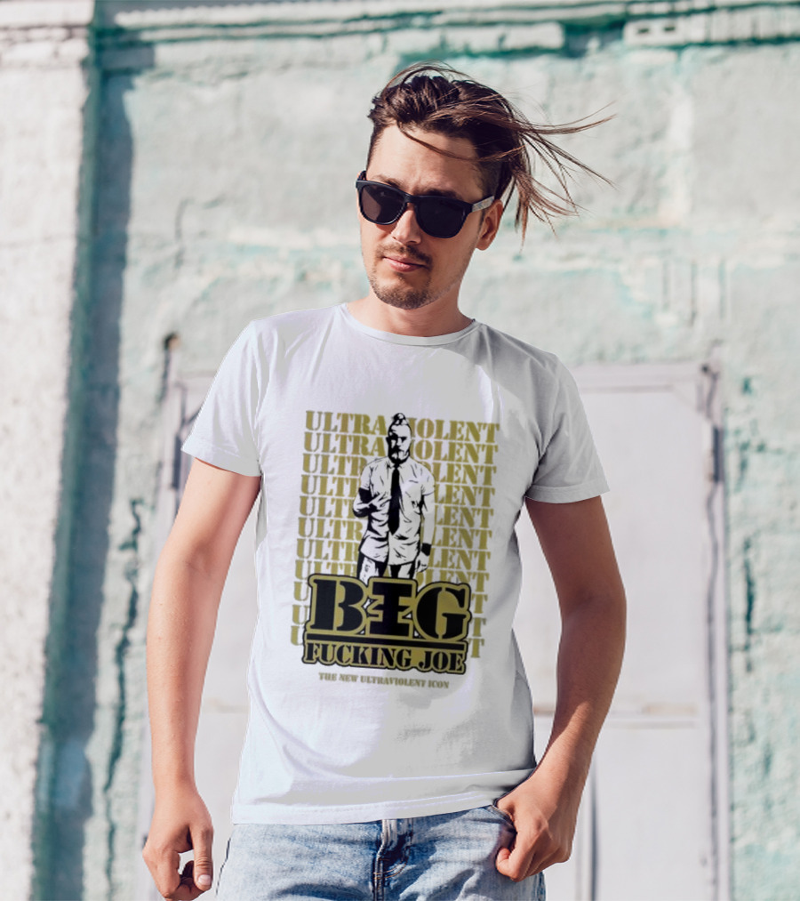 BIG FCKING JOE ULTRAVIOLENT ICON NEW ULTRAVIOLENT T-Shirt