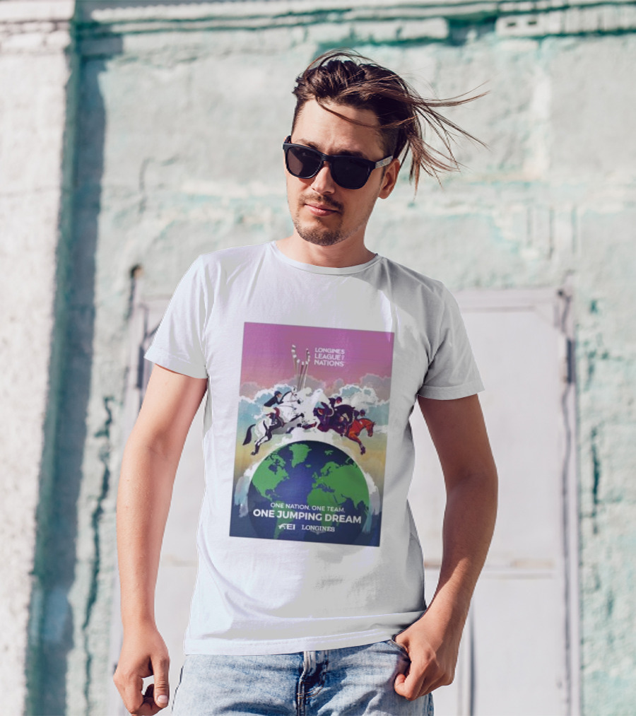 Longines League Nations One Nation One Team One Jumping Dream FEI T-Shirt