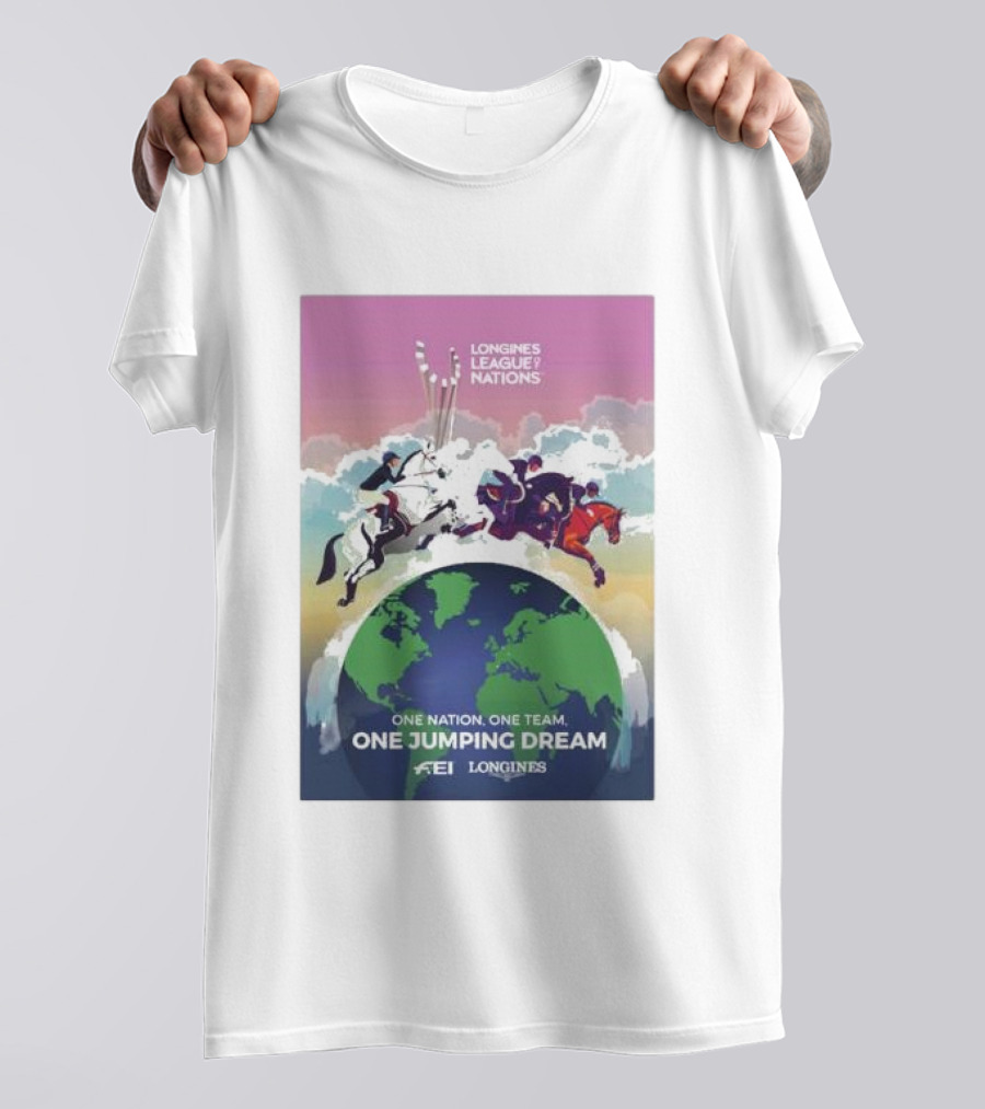 Longines League Nations One Nation One Team One Jumping Dream FEI T-Shirt