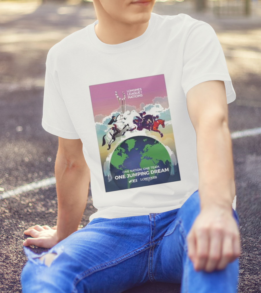 Longines League Nations One Nation One Team One Jumping Dream FEI T-Shirt