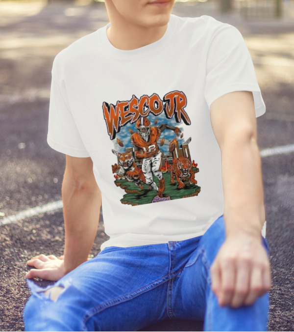 Planet Euphoria Wesco Jr. Football Tigers Stadium Scene T-Shirt