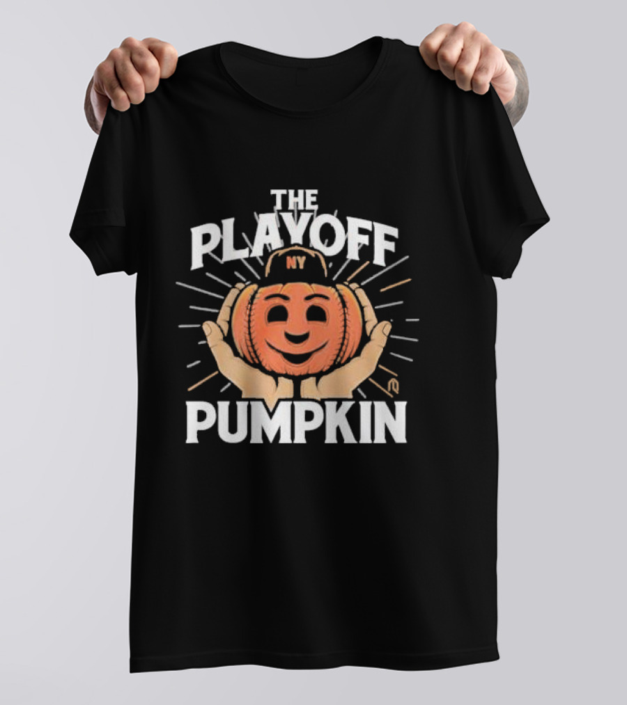 New York Mets The Playoff Pumpkin Halloween T-Shirt