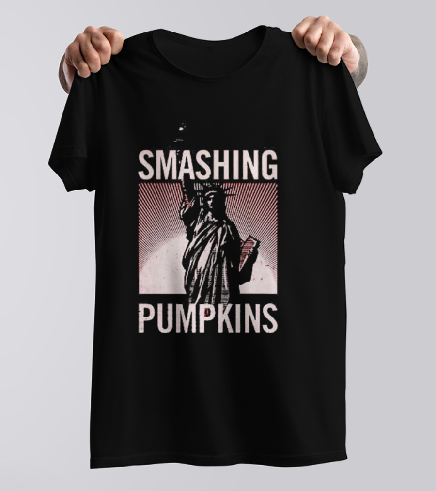 Smashing Pumpkins Liberty Statue Zeitgeist T-Shirt