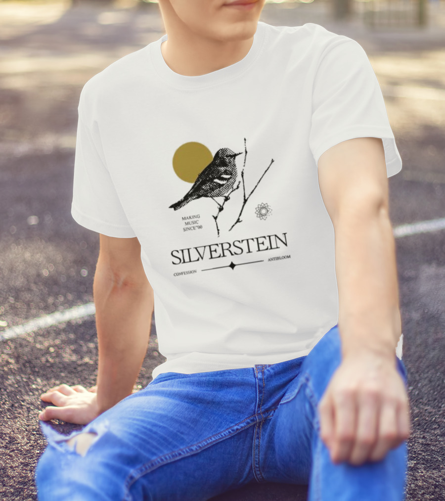 Silverstein Making Music Since '00 Confession Antibloom Bird And Sun T-Shirt