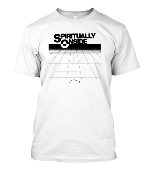 SPIRITUALLY ONSIDE STADIO Grid Perspective T-Shirt