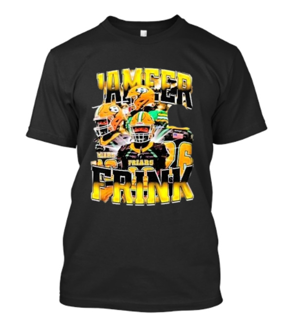 Hometown Hero Jameer Frink Friars 26 Football Merchandise Heavy Cotton T-Shirt