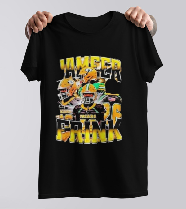 Hometown Hero Jameer Frink Friars 26 Football Merchandise Heavy Cotton T-Shirt