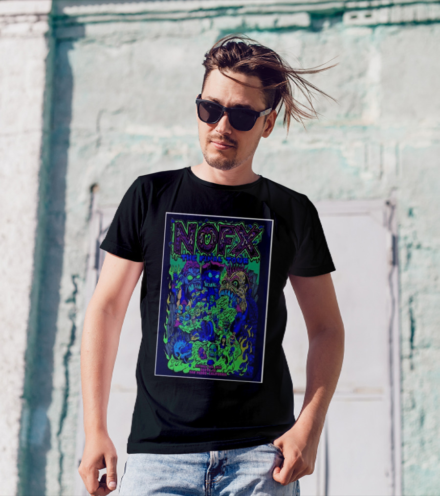 NOFX The Final Tour October 4th 2024 Berth 46 San Pedro California T-Shirt