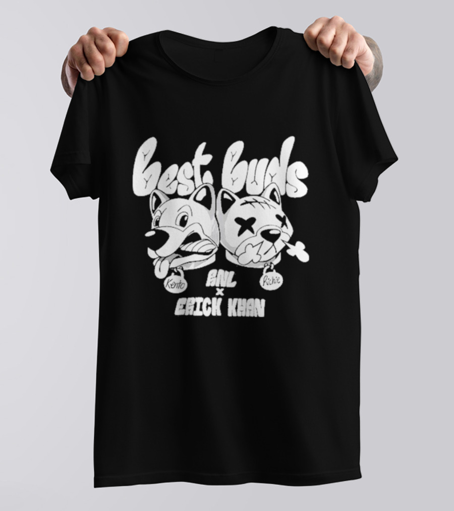 Best Buds Richie Kento ANL Erick Khan T-Shirt