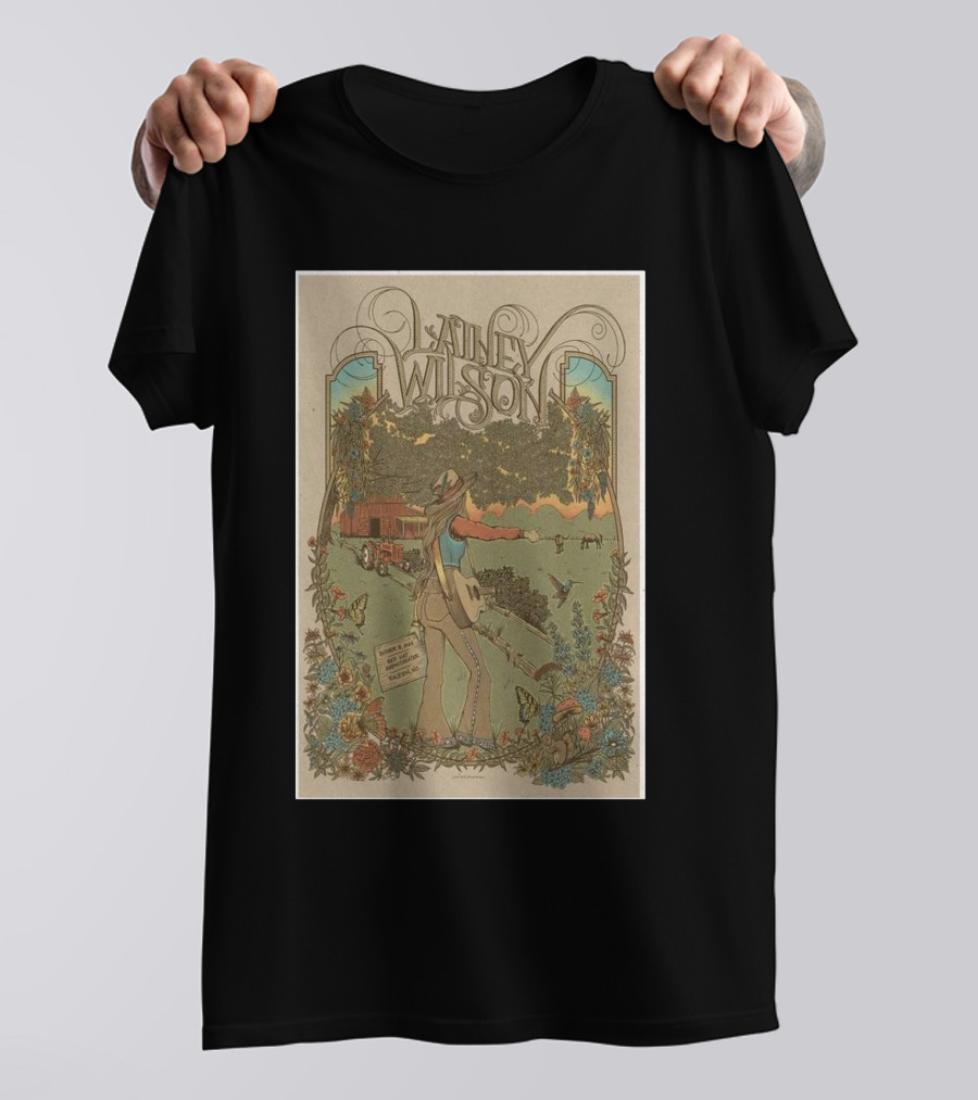Lainey Wilson Concert October 18 2024 Raleigh NC Vintage Country T-Shirt