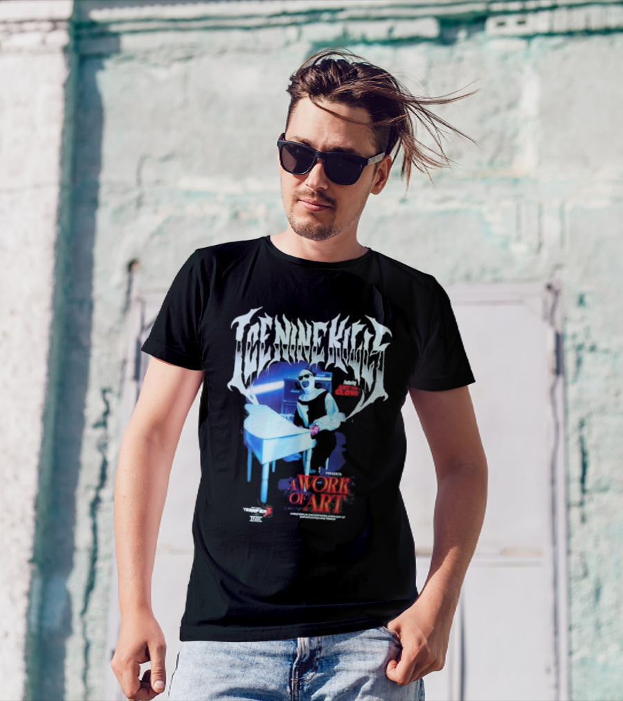 Ice Nine Kills Featuring The Ghost Of Vincent Price Presents A Work Of T-Shirt