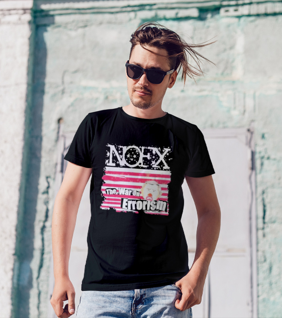 NOFX The War On Errorism Flag T-Shirt