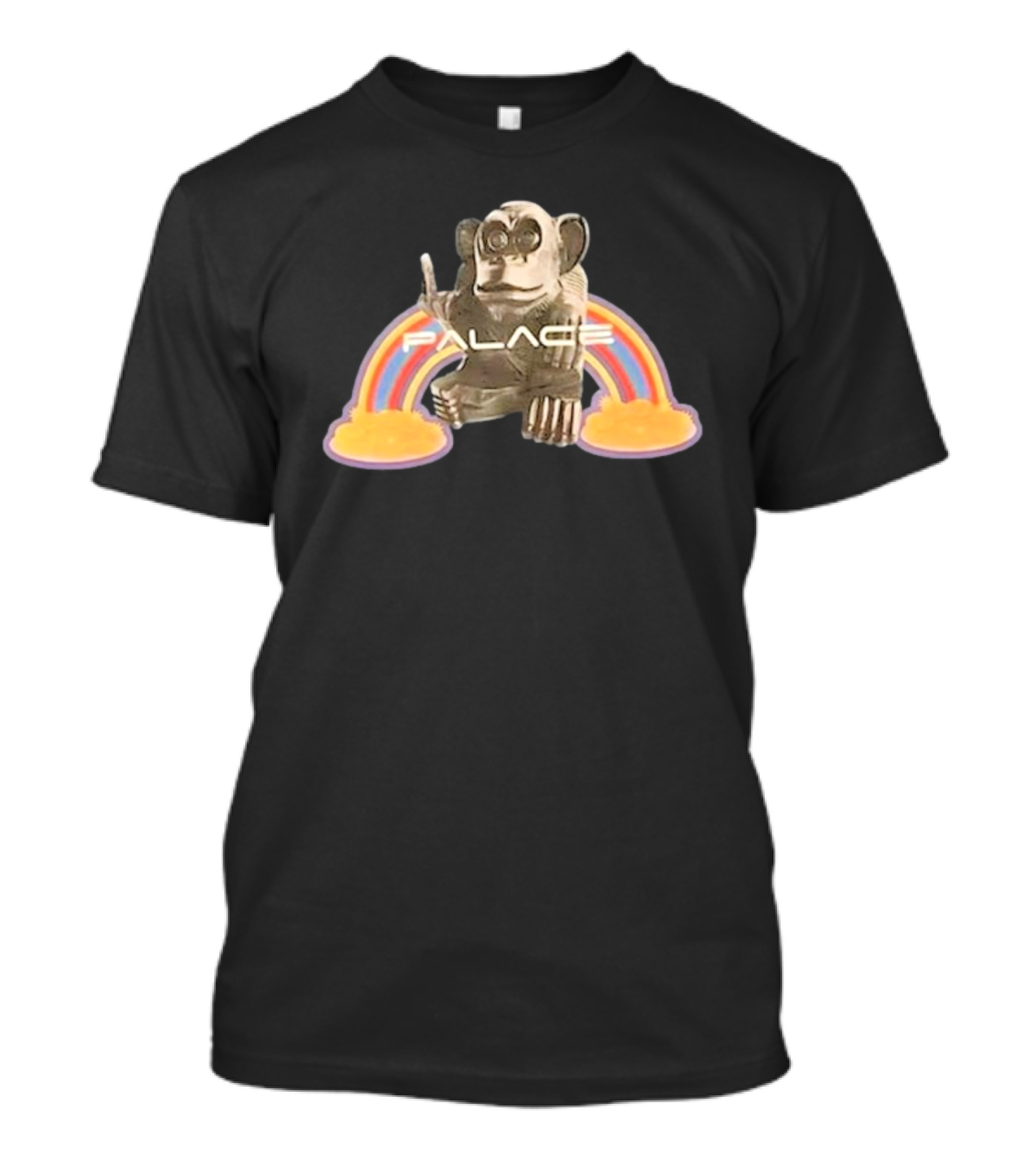 Palace Monkey Rainbow Motif T-Shirt
