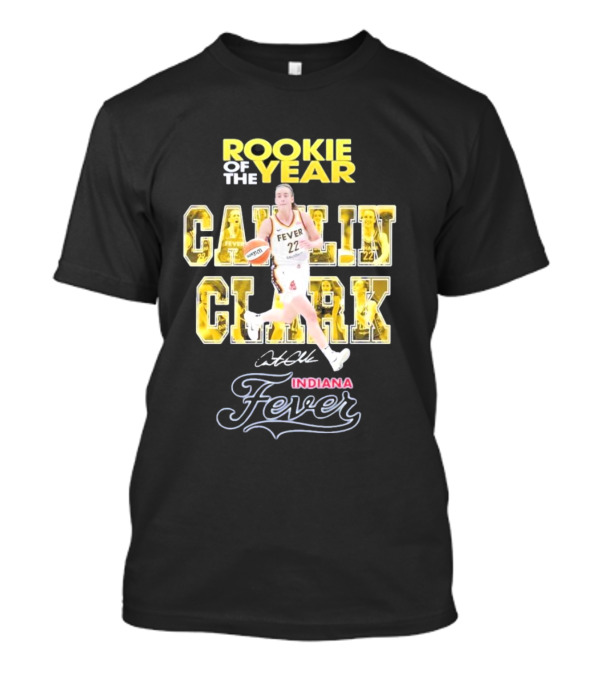 Rookie Of The Year Caitlin Clark Indiana Fever Fever 22 T-Shirt