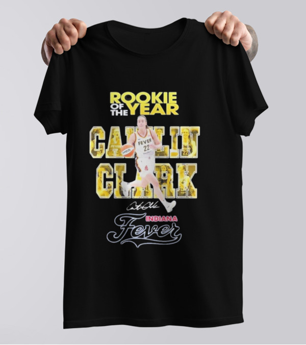 Rookie Of The Year Caitlin Clark Indiana Fever Fever 22 T-Shirt